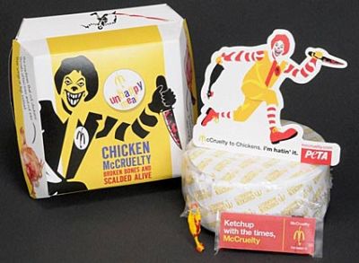 PETA goes nuts on McDonalds
As usual
