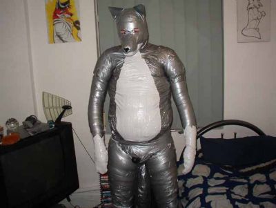 Duct Tape use #64
Last minute Halloween costume
