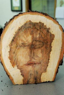 From a tree growing out of a grave
Seriously
