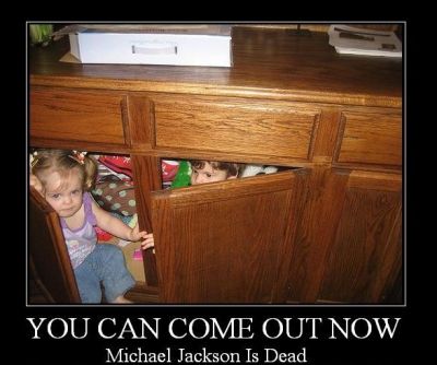 You can come out now
