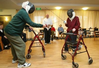 Geriatric Fencing
But ... Why?
